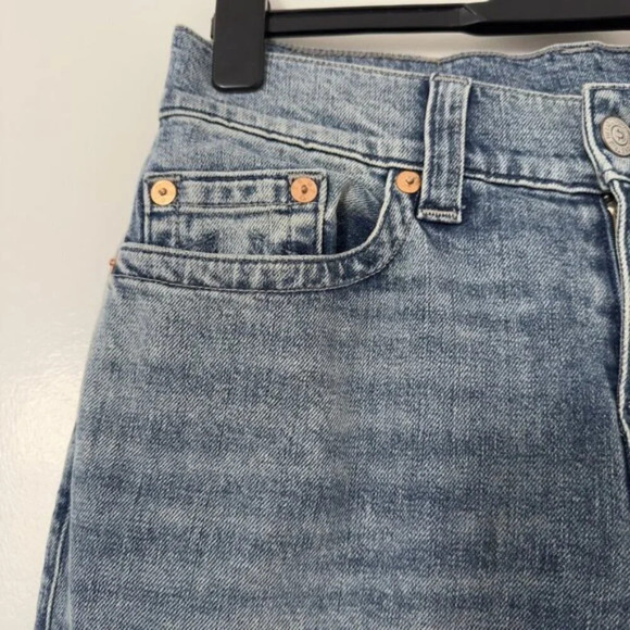 True Religion Ricky Relaxed Straight Denim Jeans Medium Light Wash Men's 29 - Picture 3 of 15